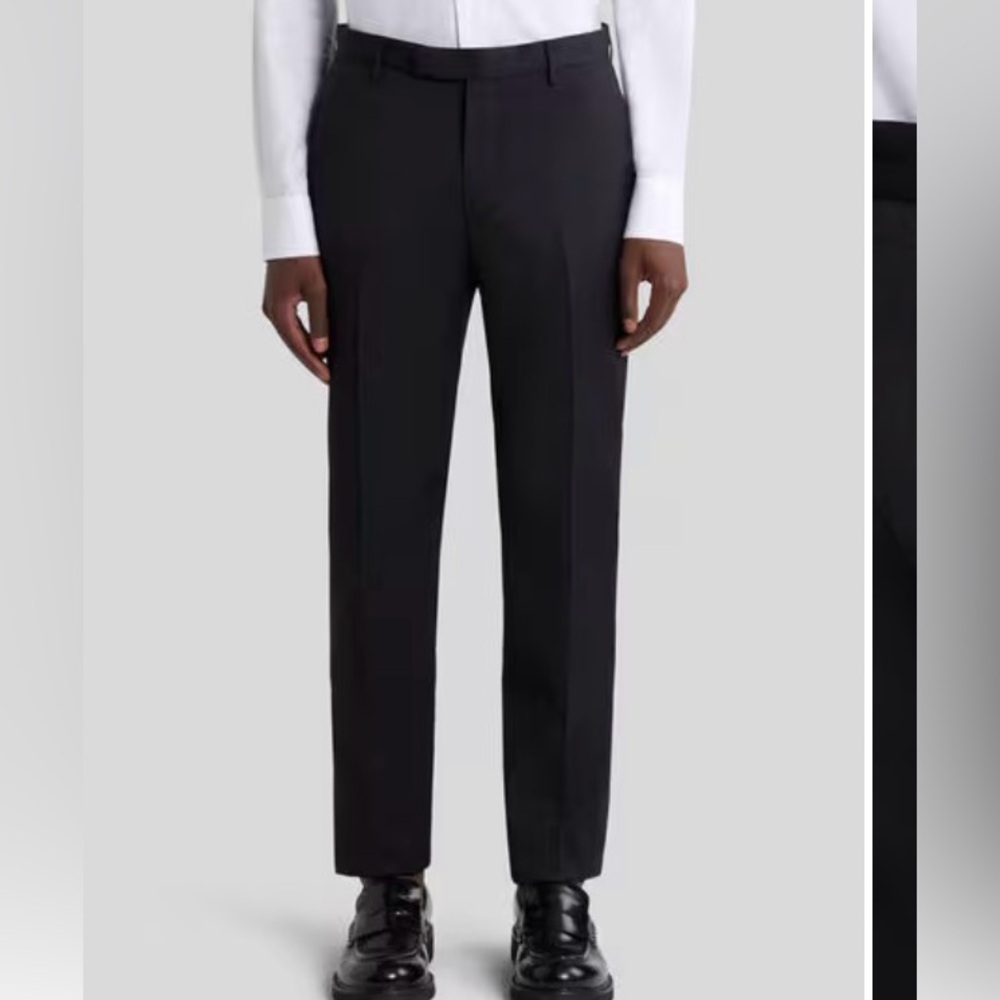 ETRO Charcoal wool trousers